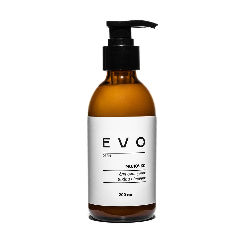 

Уцінка! Молочко для очищення шкіри обличчя EVO derm, 200 мл
