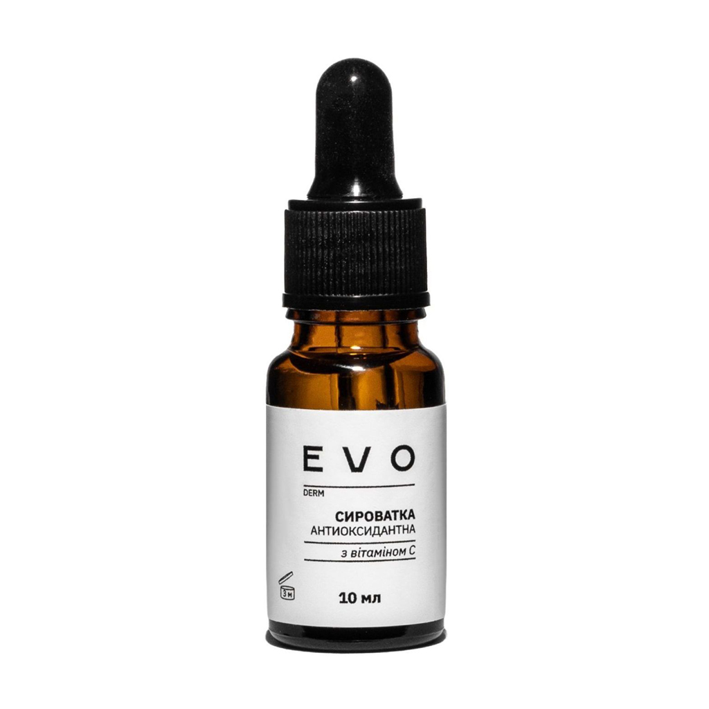 

Уцінка! Антиоксидантна сироватка для обличчя EVO derm з вітаміном С, 10 мл