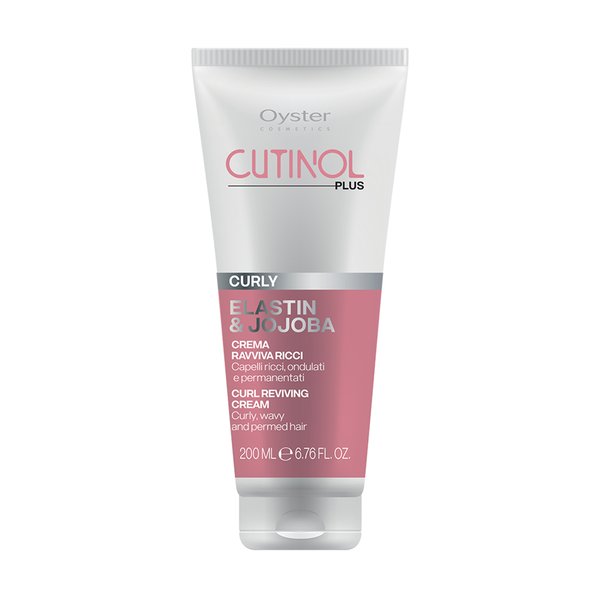 

Крем Oyster Cosmetics Cutinol Plus Elastin & Jojoba Cream для кучерявого волосся, 200 мл