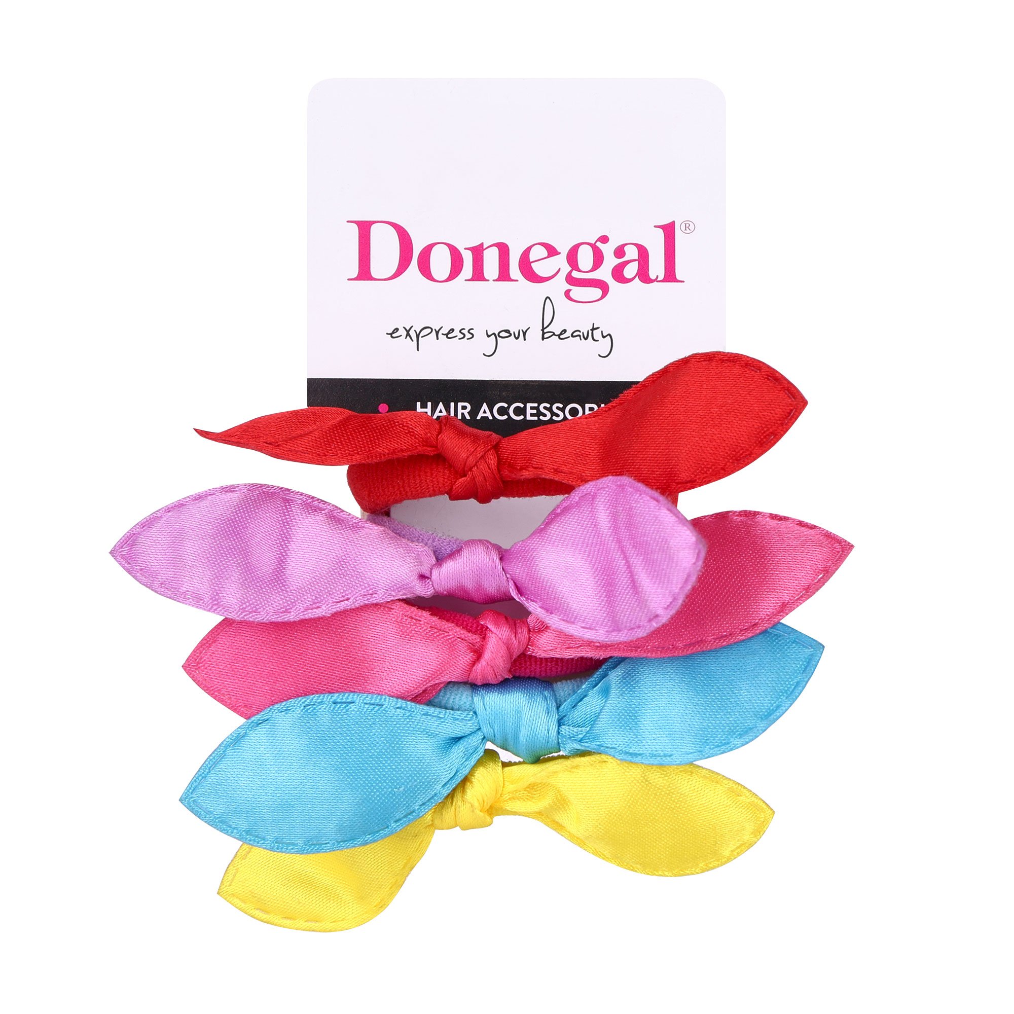 

Резинка для волосся Donegal різнокольорова, 5 шт (FA-5682)