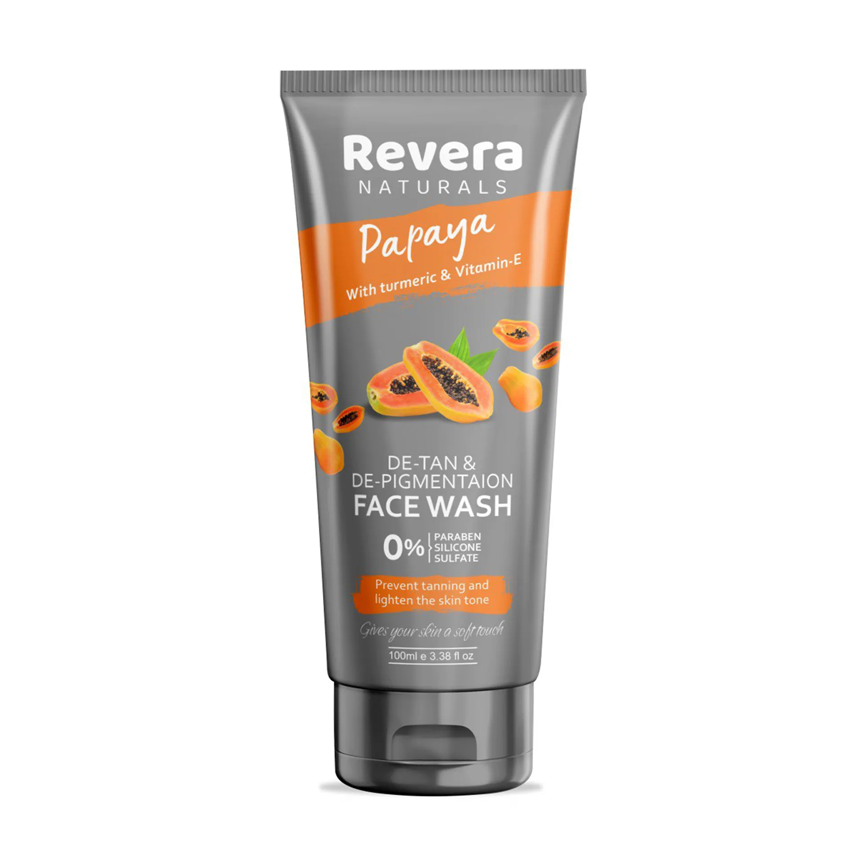 

Уцінка! Гель для вмивання Revera Papaya Face Wash Папая, 100 мл