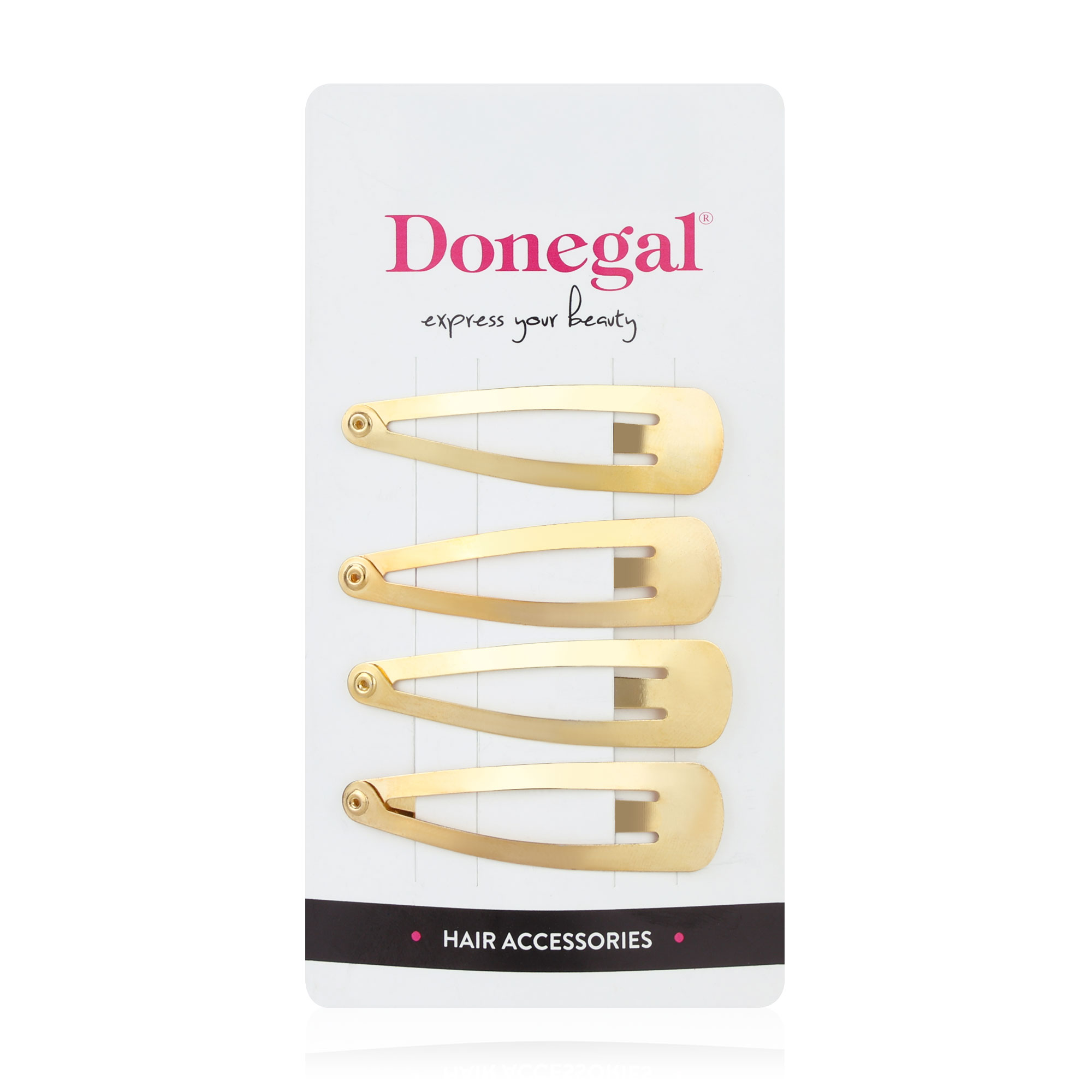 

Заколки для волосся Donegal золоті, 4 шт (FA-5605)