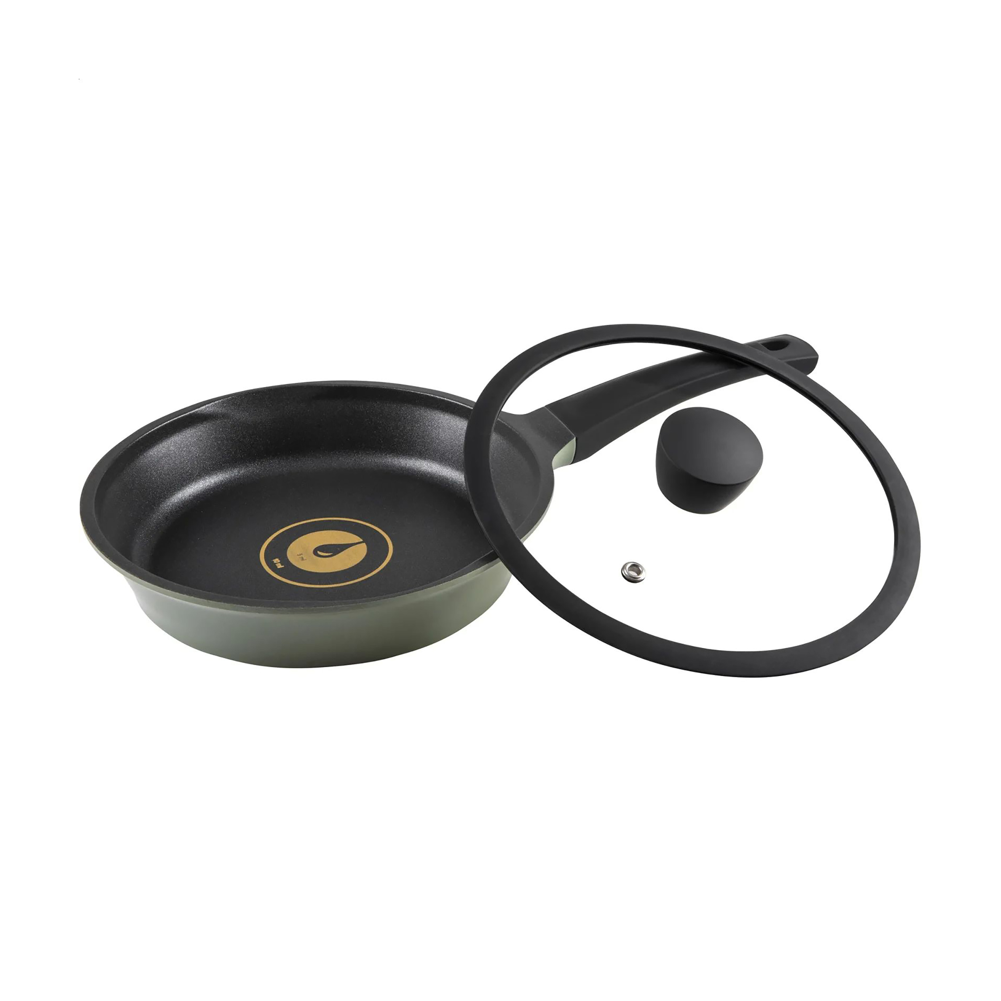 

Сковорода Ringel Zitrone Olive з кришкою, 24 см (RG-2108-24/OL)