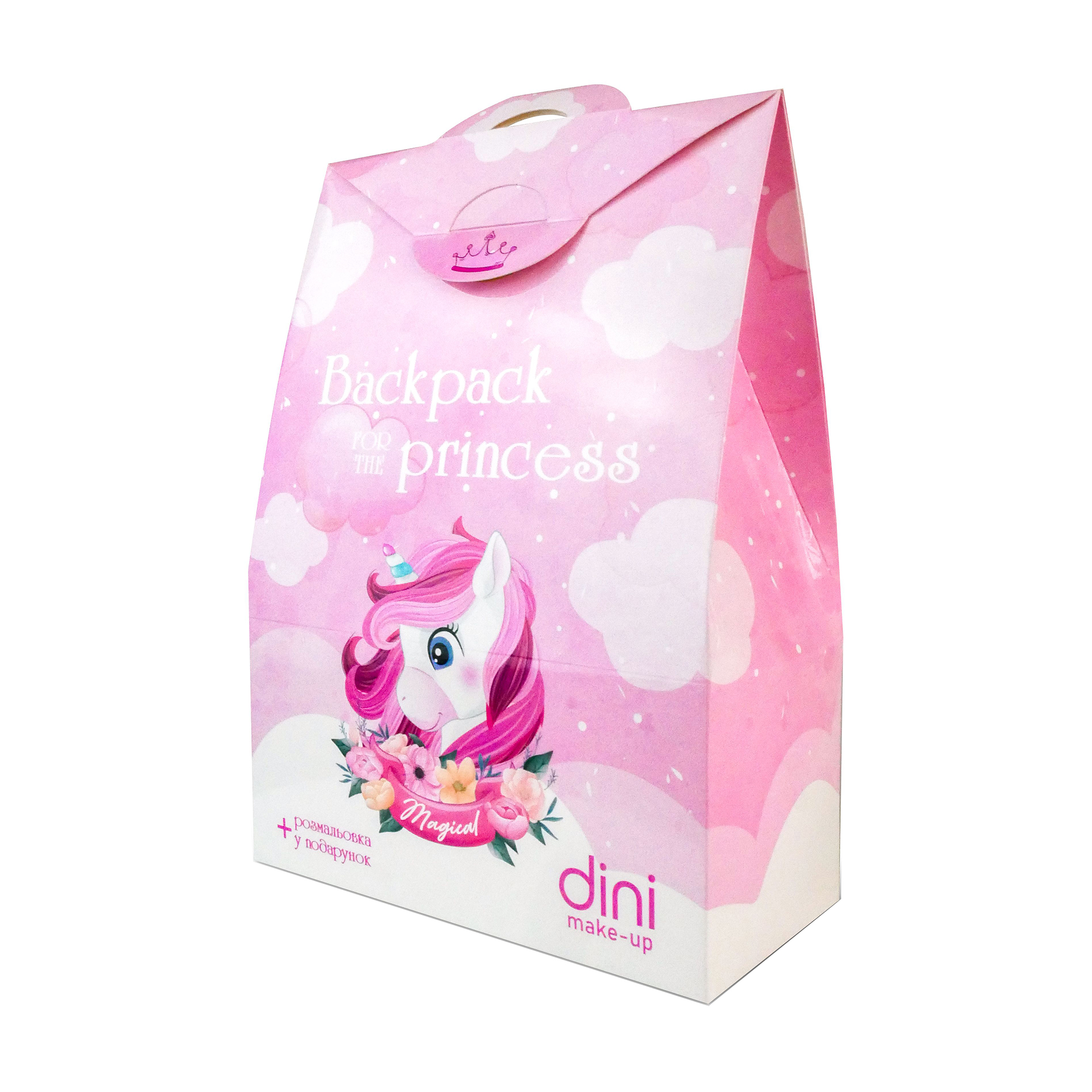 

Уцінка! Дитячий набір для волосся Dini Backpack For The Princess (резинки, 7 шт + заколки, 7 шт + обруч, 1 шт) (NDP.565)