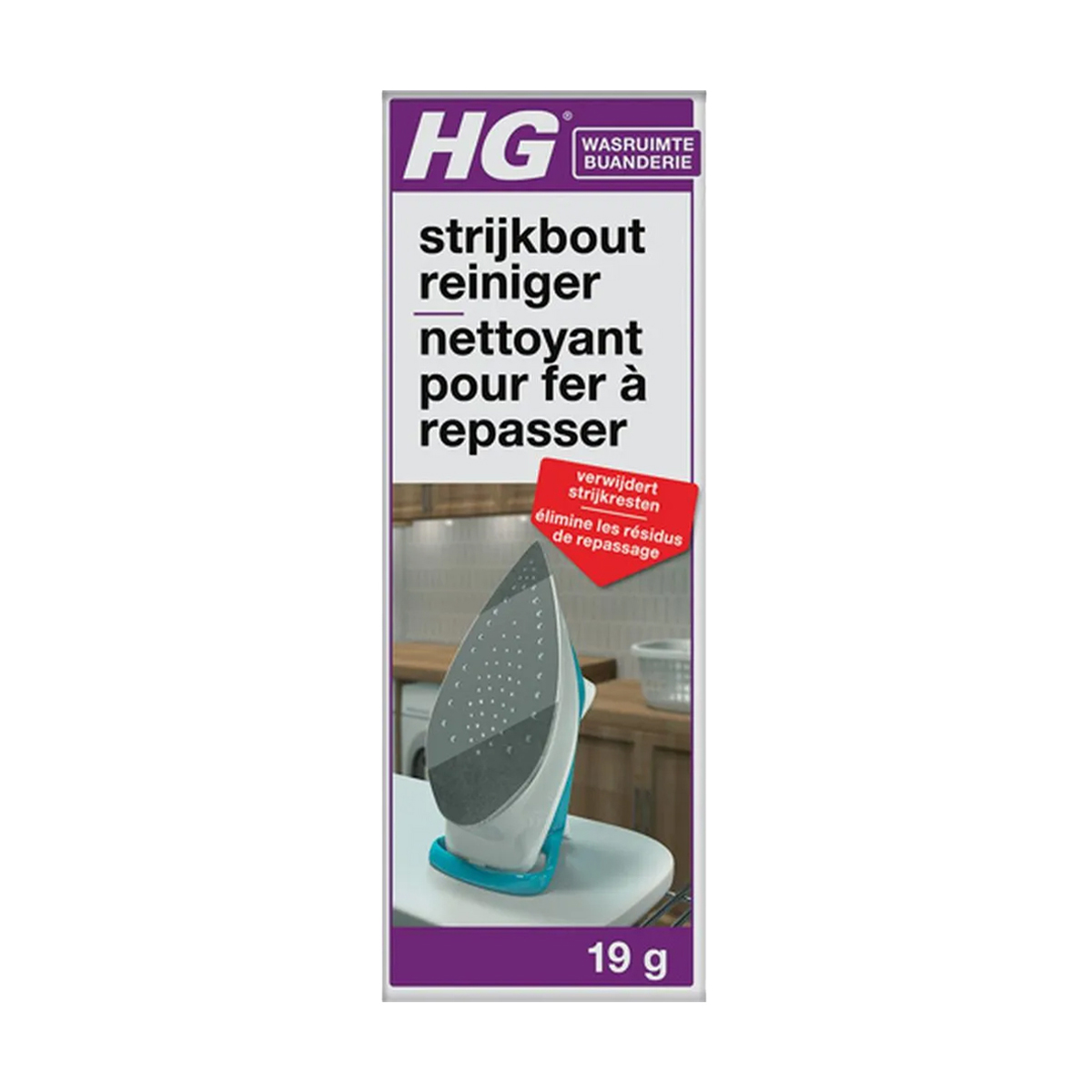 

Засіб для чищення прасок HG, 19 г