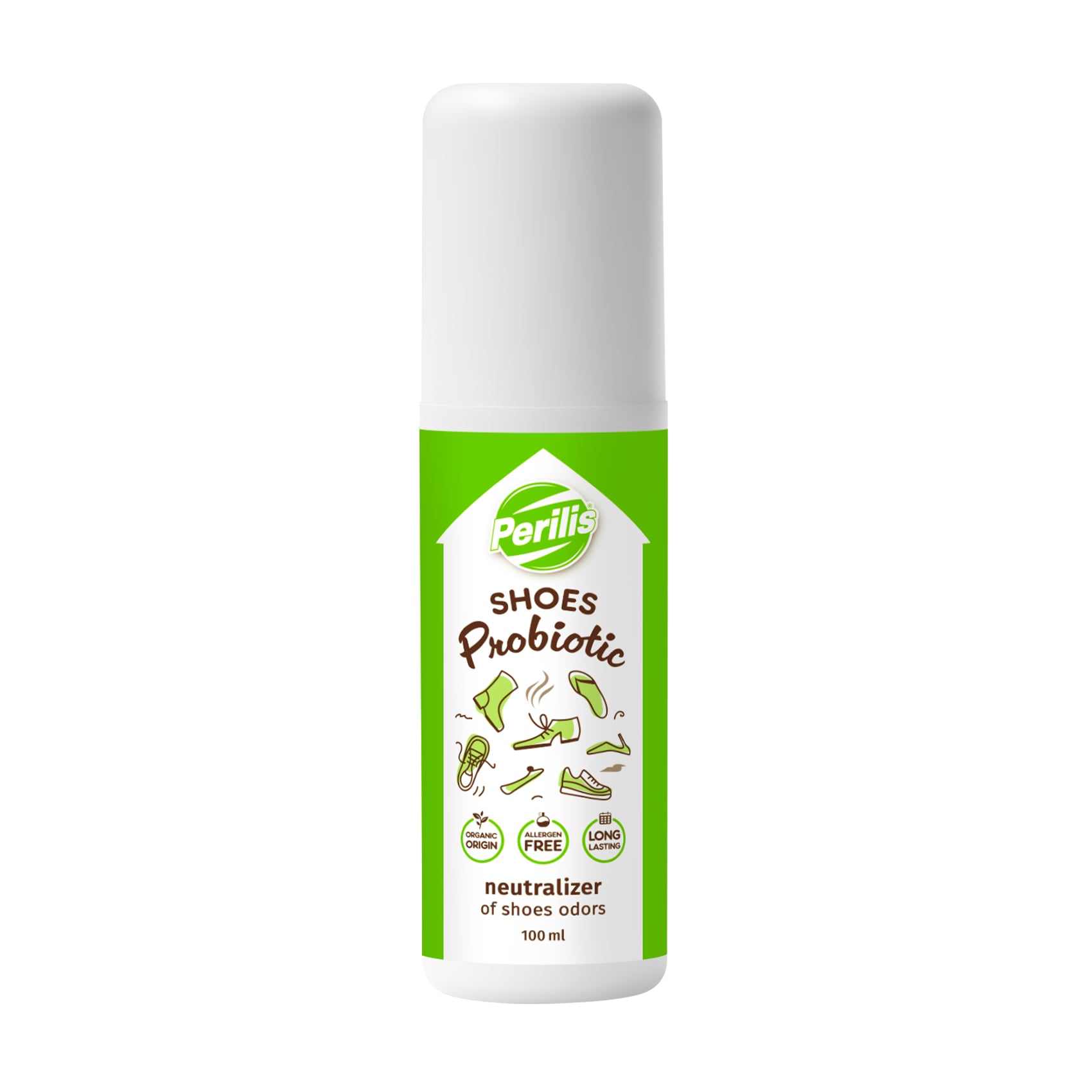 

Уцінка! Нейтралізатор запахів для взуття Perilis Probiotic Shoes Neutralizer, 100 мл