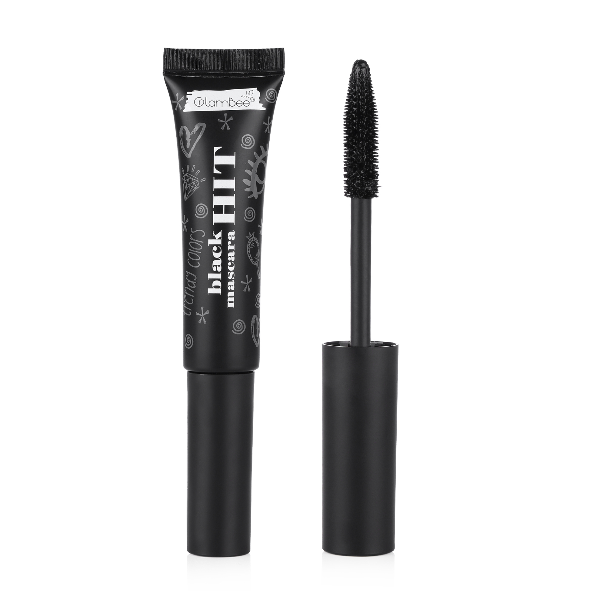 

Туш для вій GlamBee HIT Mascara чорна, 14 г