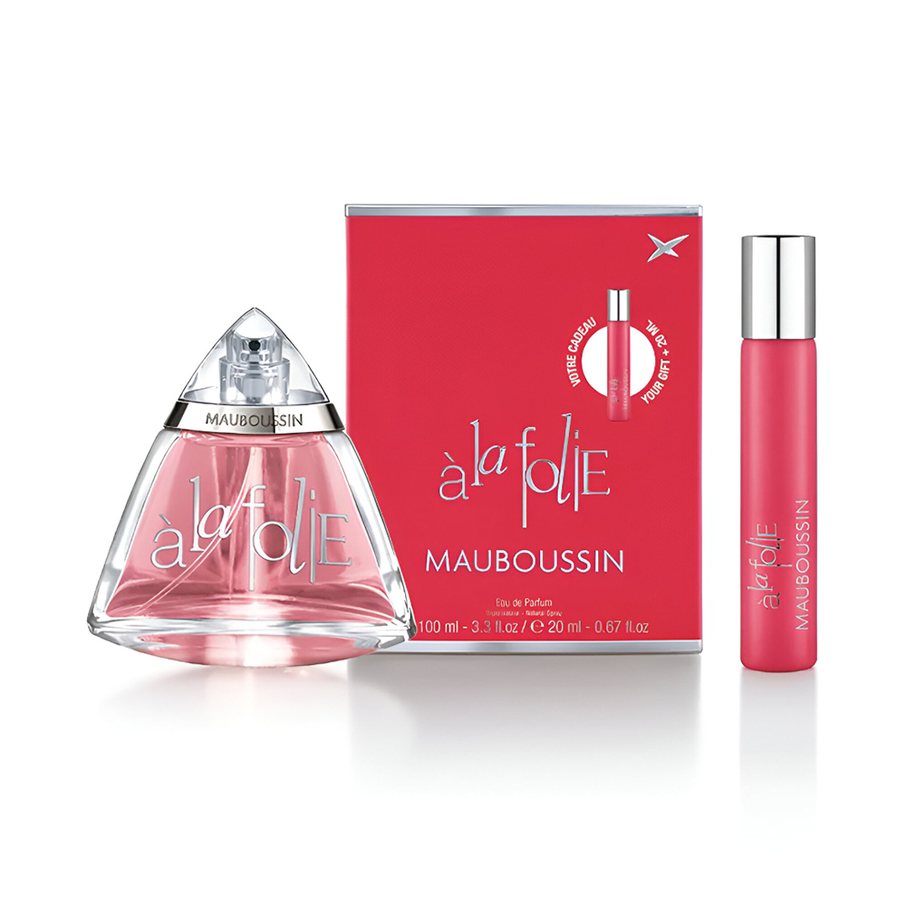 

Парфумований набір жіночий Mauboussin a la Folie (парфумована вода, 100 мл + парфумована вода, 20 мл)