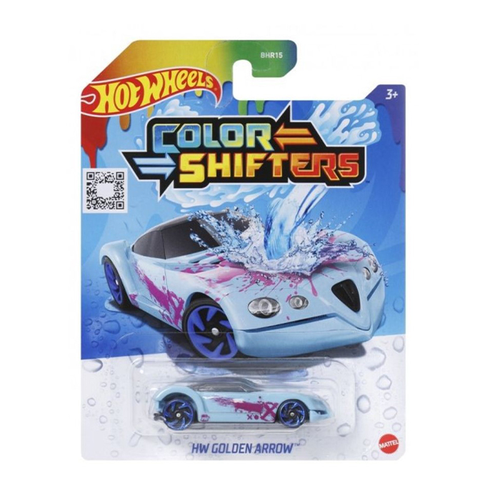 

Машинка Hot Wheels Hw Golden Arrow Зміни колір, блакитний, від 3 років (BHR15)