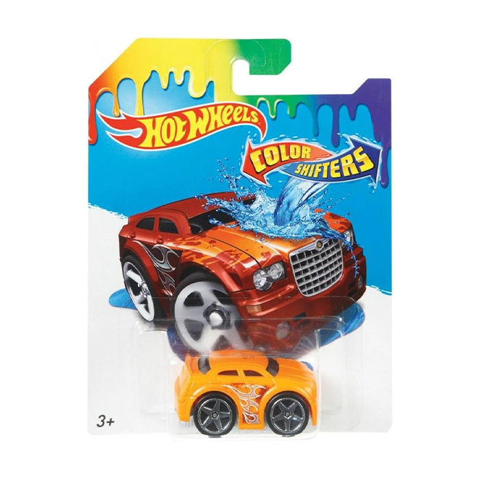 

Машинка Hot Wheels Chrysler 300 Bling Зміни колір, помаранчевий, від 3 років (BHR15)