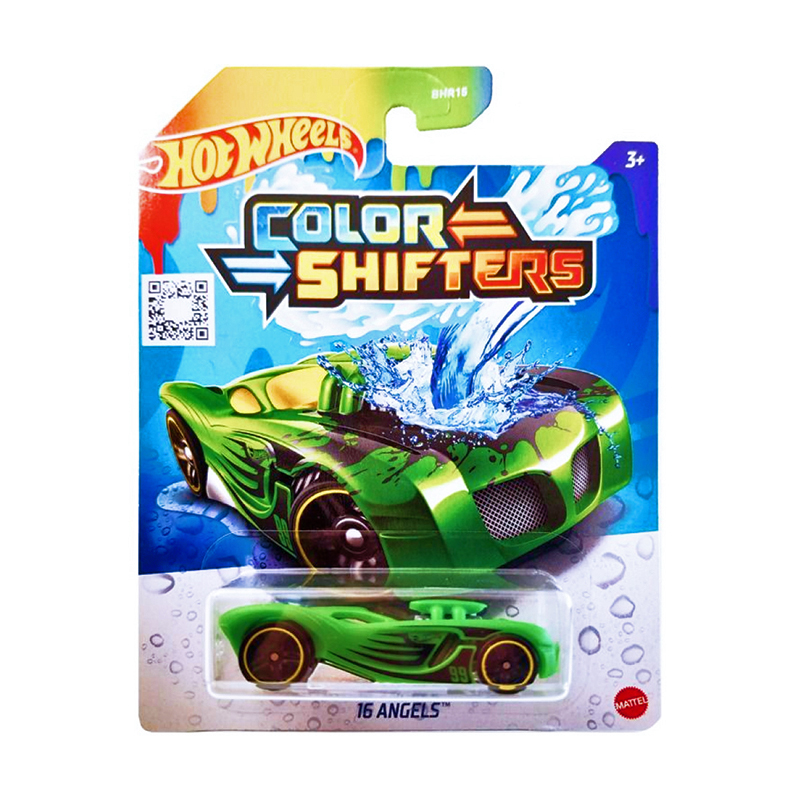 

Машинка Hot Wheels 16 Angels Зміни колір, зелений, від 3 років (BHR15)