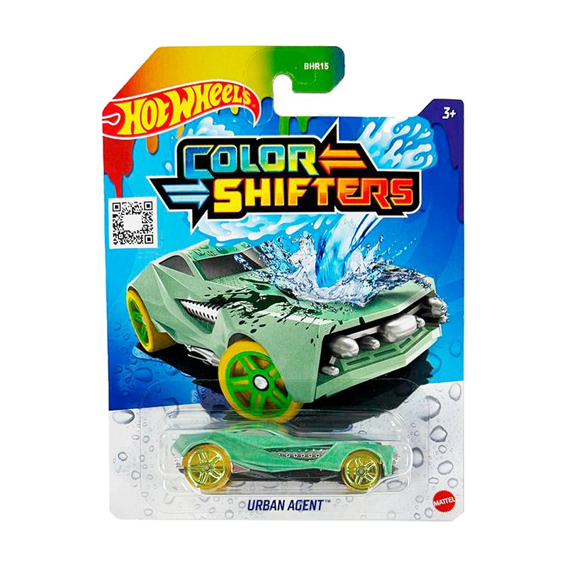 

Машинка Hot Wheels Urban Agent Зміни колір, салатовий, від 3 років (BHR15)