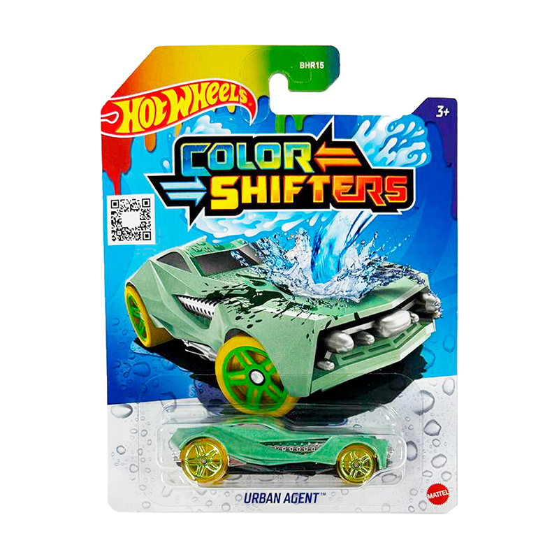 

Машинка Hot Wheels Urban Agent Зміни колір, зелений, від 3 років (BHR15)