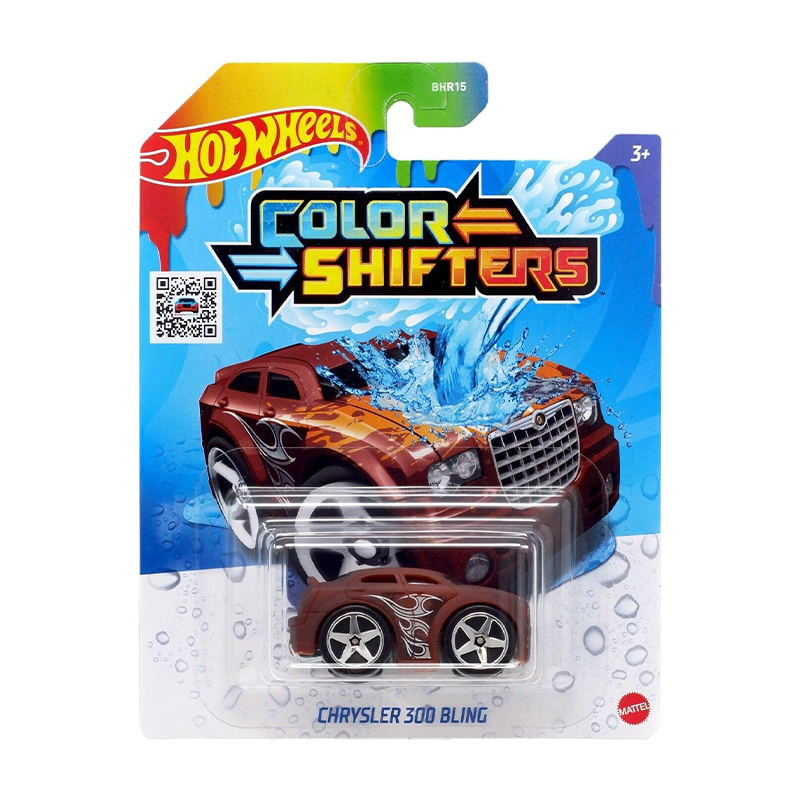 

Машинка Hot Wheels Chrysler 300 Bling Зміни колір, коричневий, від 3 років (BHR15)