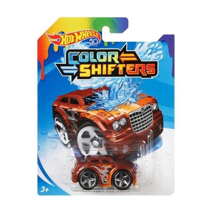 

Машинка Hot Wheels Chrysler 300 Bling Зміни колір, помаранчево-коричневий, від 3 років (BHR15)
