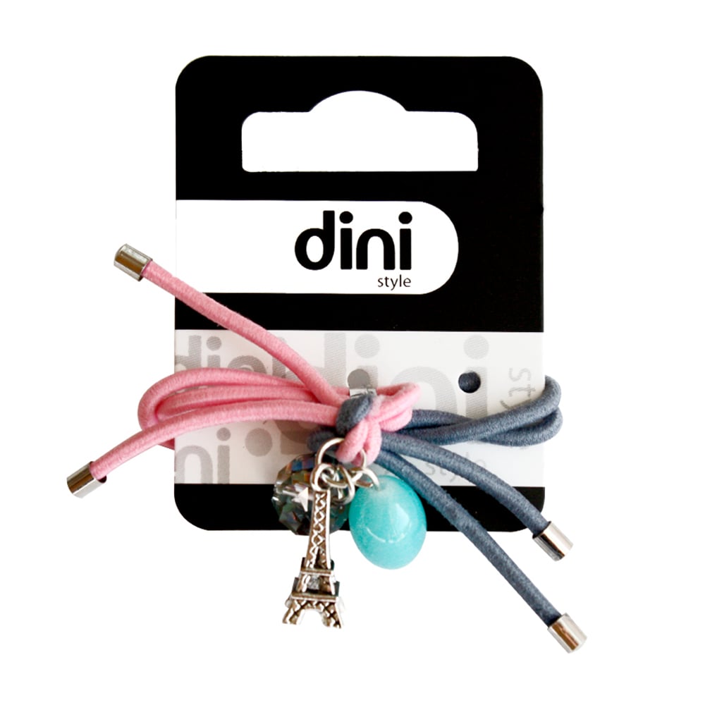 

Резинка для волосся Dini Every Day рожева, 1 шт (AT-3)