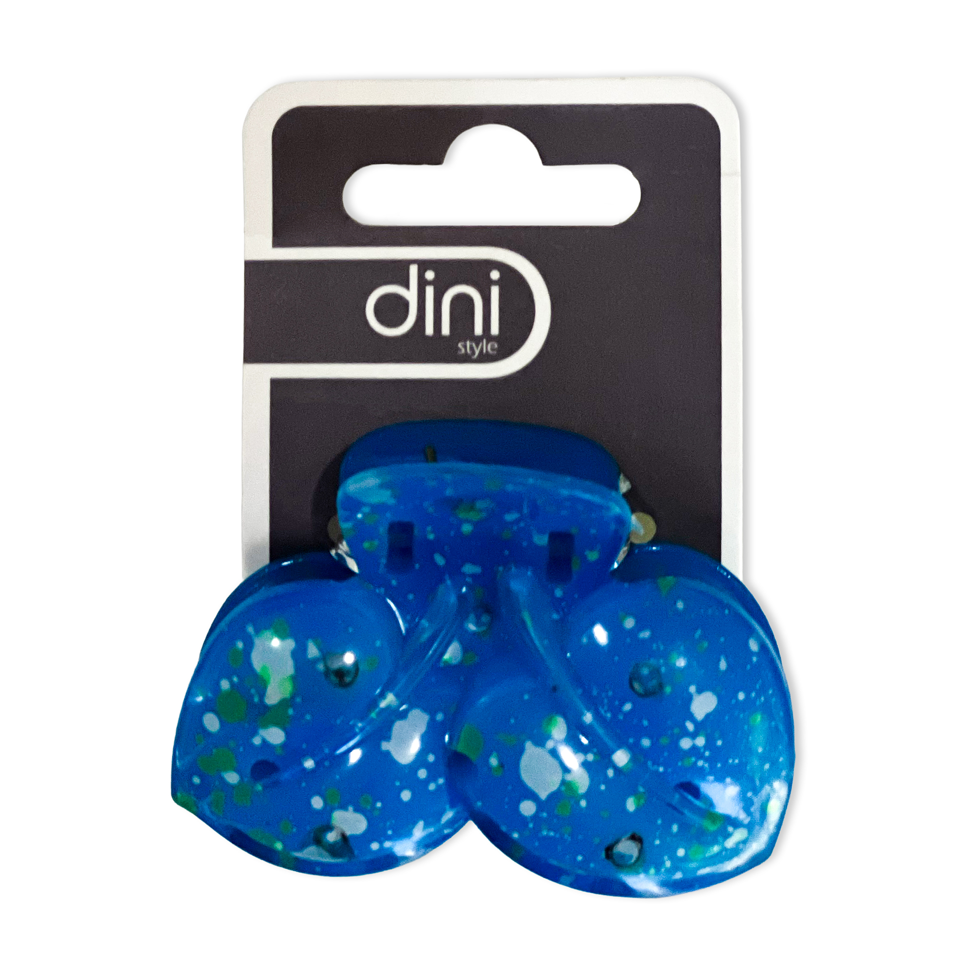 

Заколка-крабик для волосся Dini Kids Вишенька з блискітками, 1 шт (PZ-093)