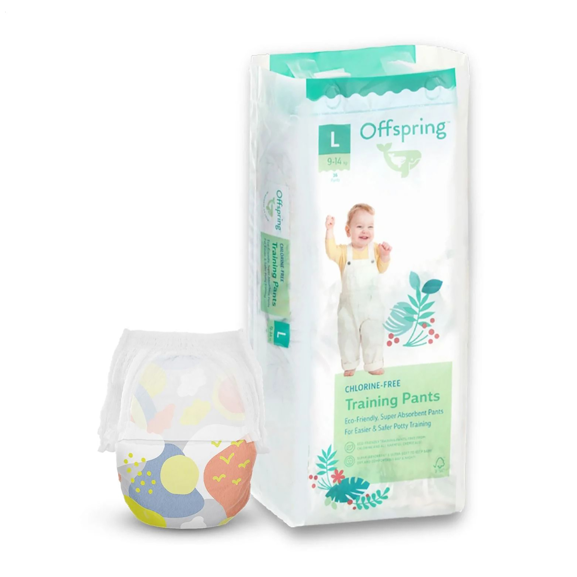

Підгузки-трусики Offspring Skye розмір L (9-14 кг), 36 шт