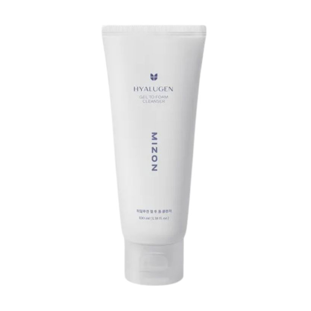 

Очищувальна пінка для вмивання Mizon Hyalugen Gel to Foam Cleanser, 100 мл
