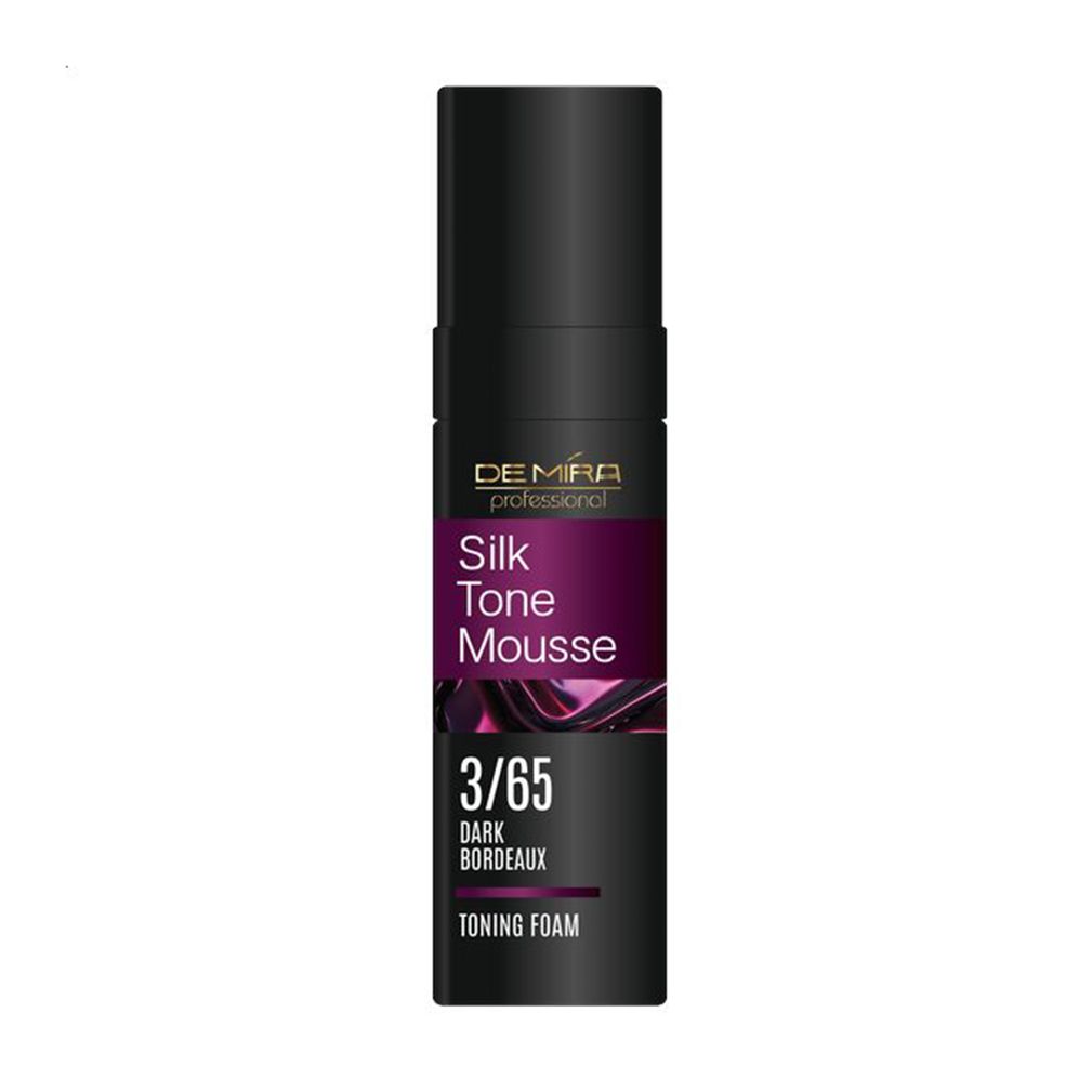 

Тонувальна пінка для волосся DeMira Professional Silk Tone Mousse 3/65 Dark Bordeaux, 120 мл
