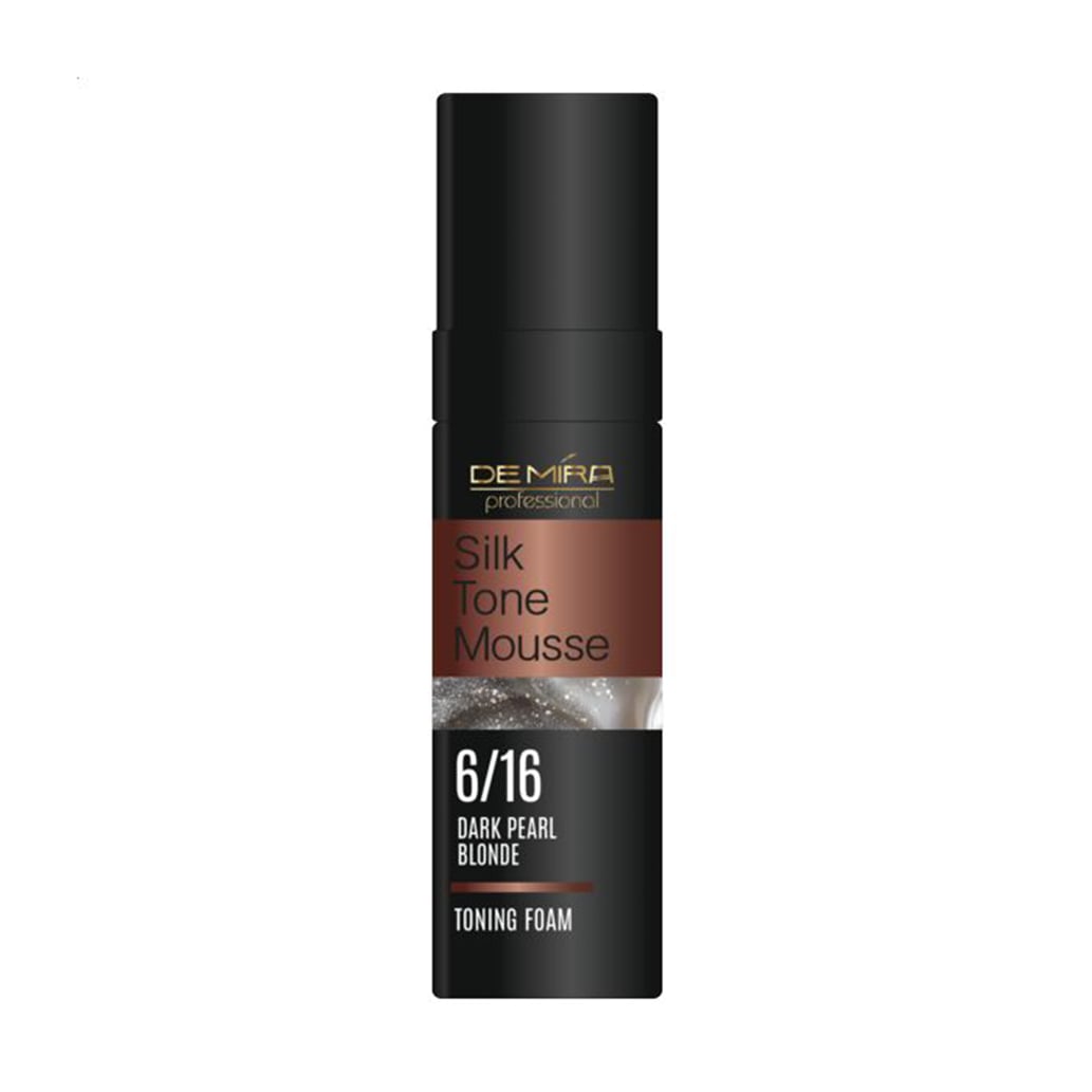 

Тонувальна пінка для волосся DeMira Professional Silk Tone Mousse 6/16 Dark Pearl Blonde, 120 мл