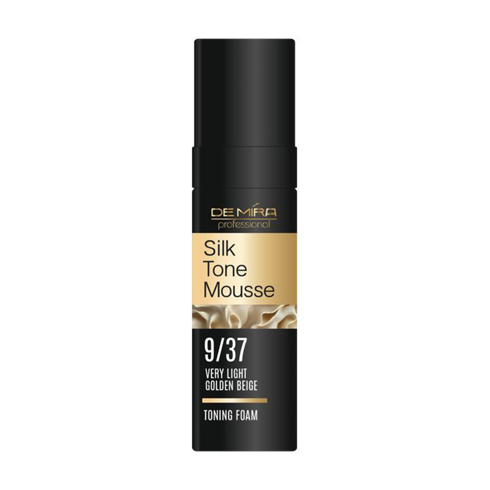 

Тонувальна пінка для волосся DeMira Professional Silk Tone Mousse 9/37 Very Light Golden Beige, 120 мл