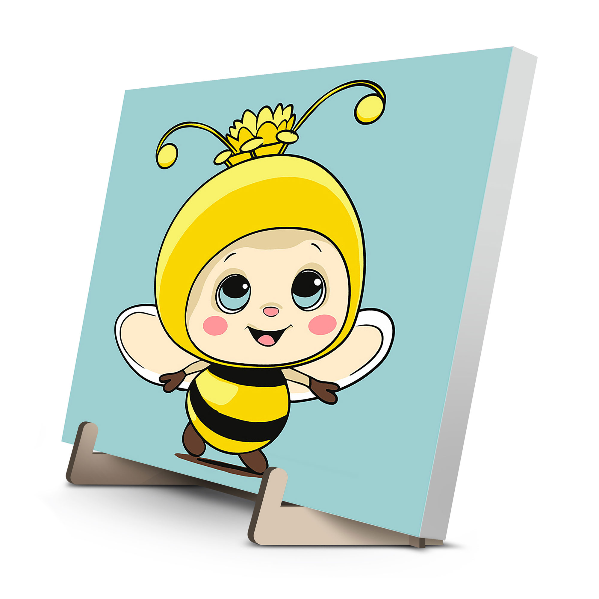 

Картина за номерами Qbee Бджілка, 25*25 см (QB900-008)