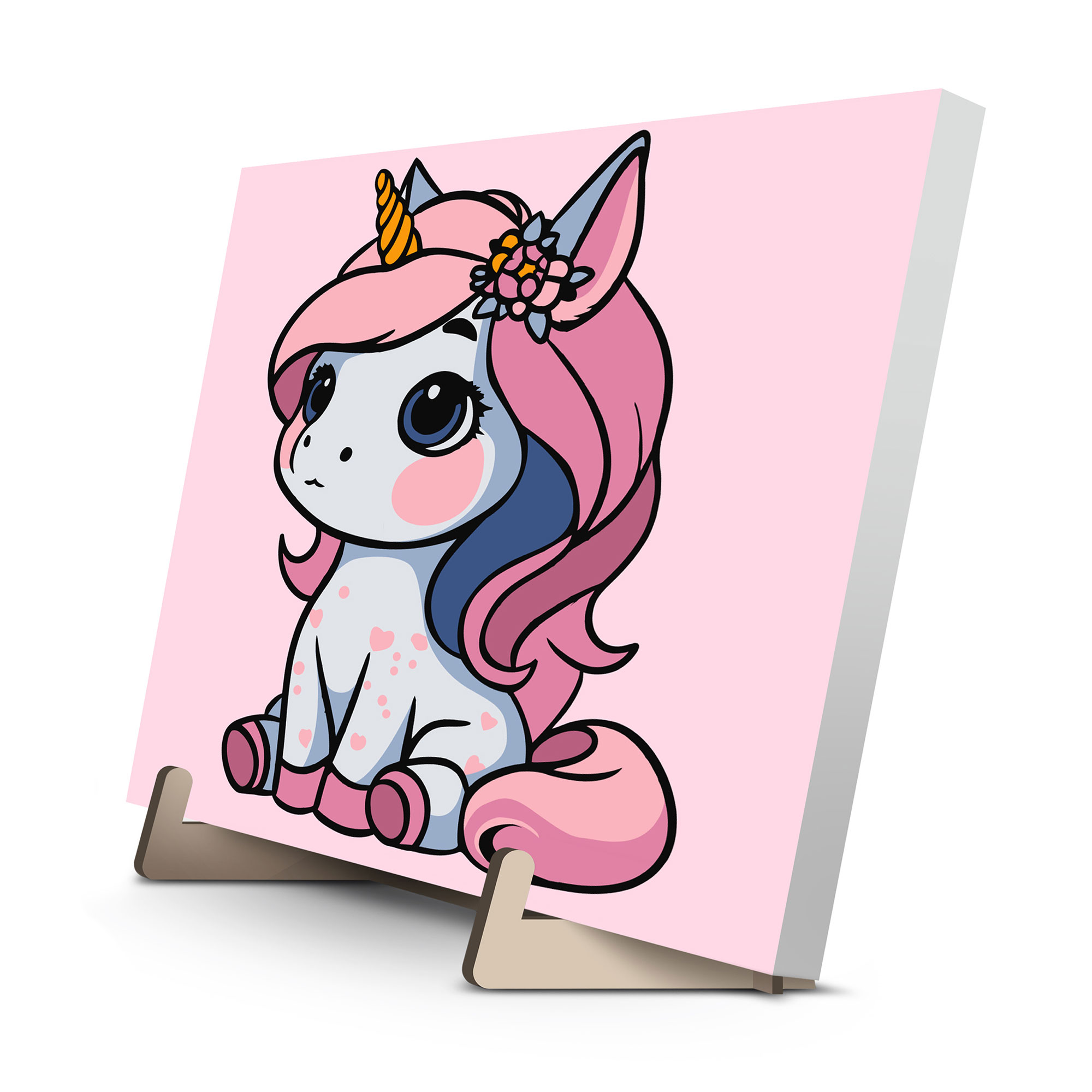 

Картина за номерами Qbee Принцеса Єдиноріжка, 25*25 см (QB901-011)