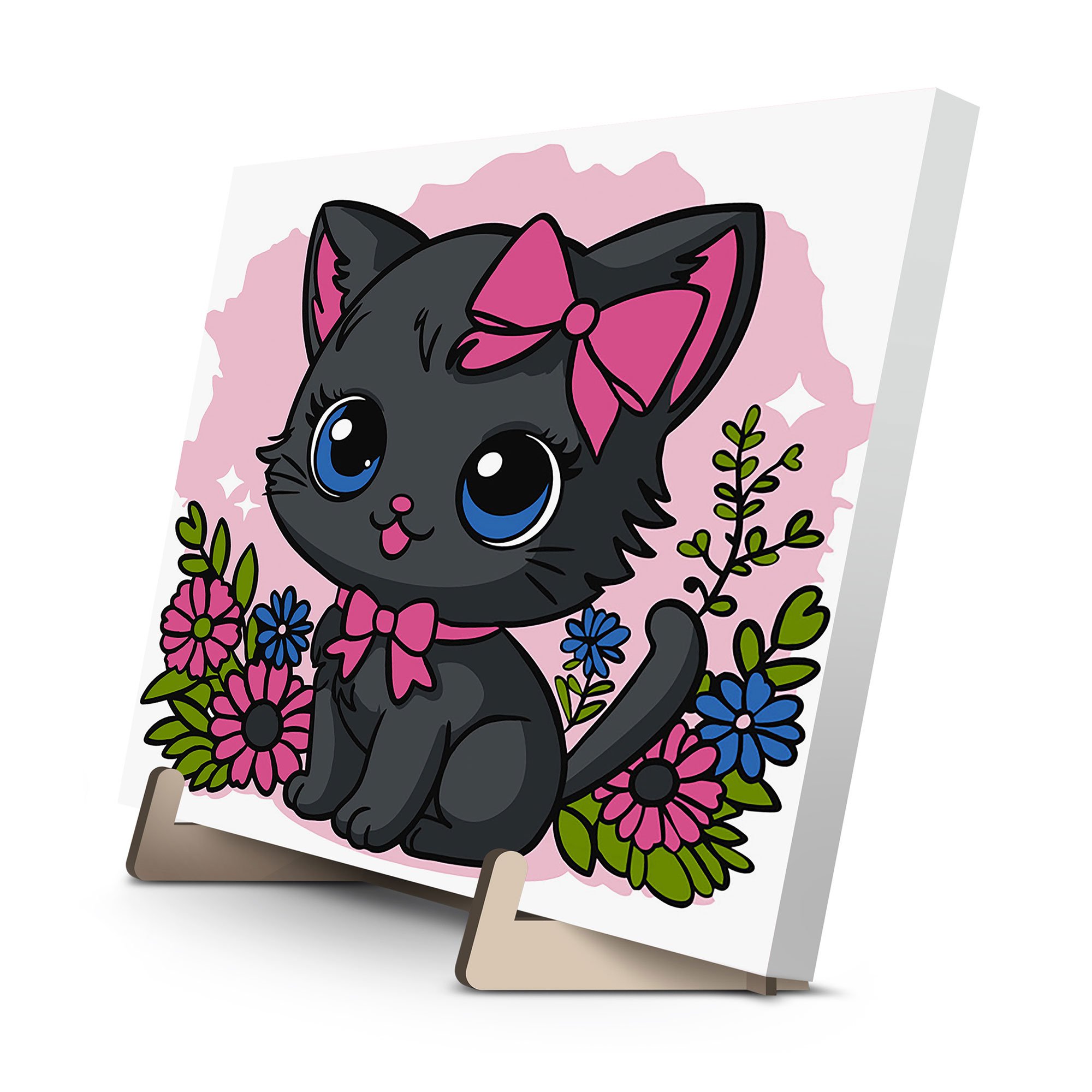 

Картина за номерами Qbee Маленька киця, 25*25 см (QB900-053)