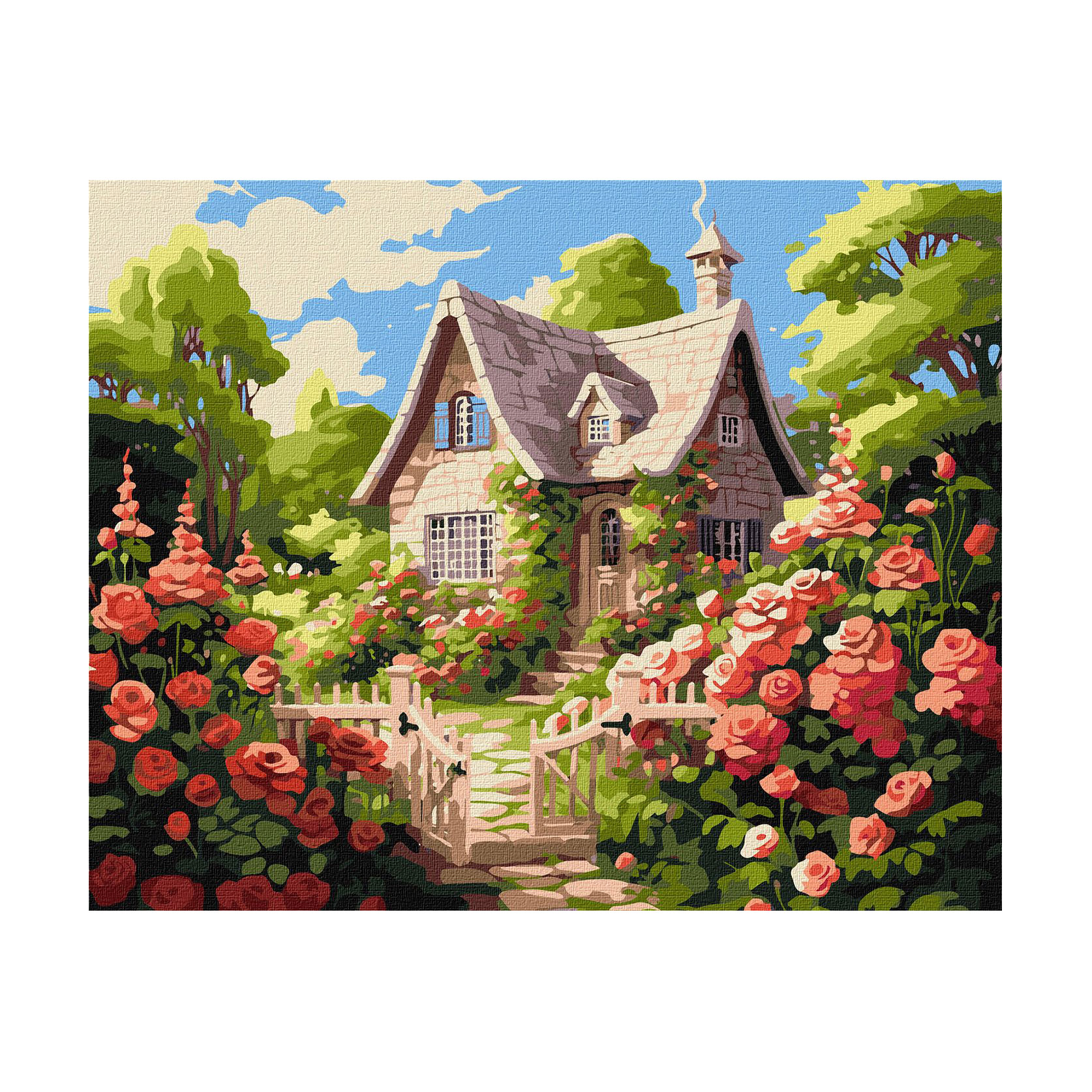 

Картина за номерами Ideyka Затишний будиночок, 40*50 см (KHO6338)