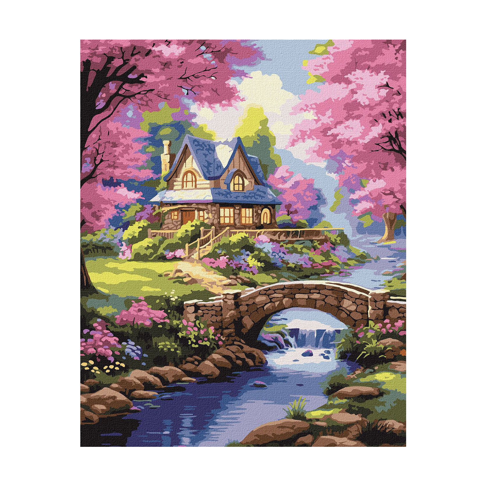 

Картина за номерами Ideyka Будиночок у квітах, 40*50 см (KHO6343)