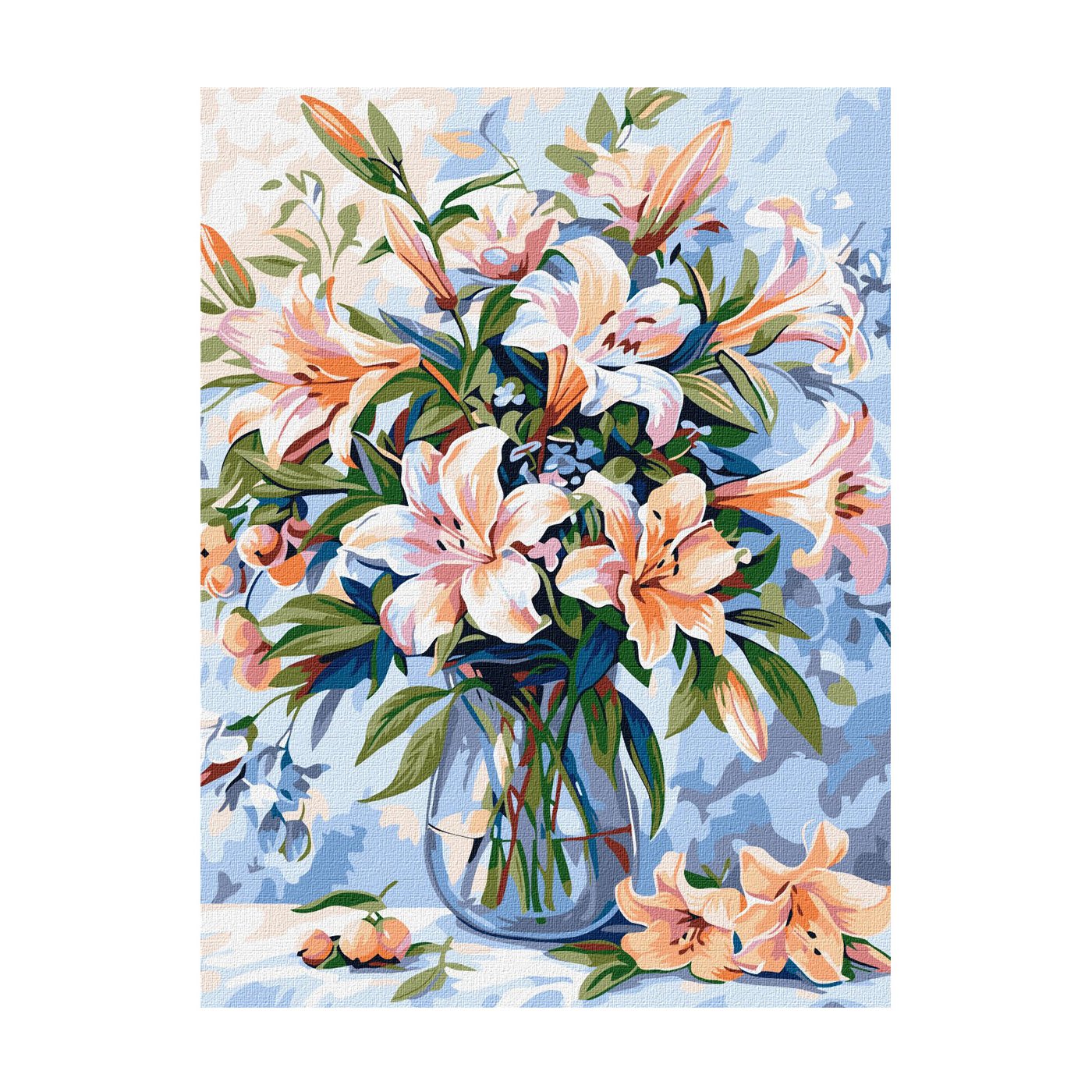 

Картина за номерами Ideyka Квіткова поема, 30*40 см (KHO3281)