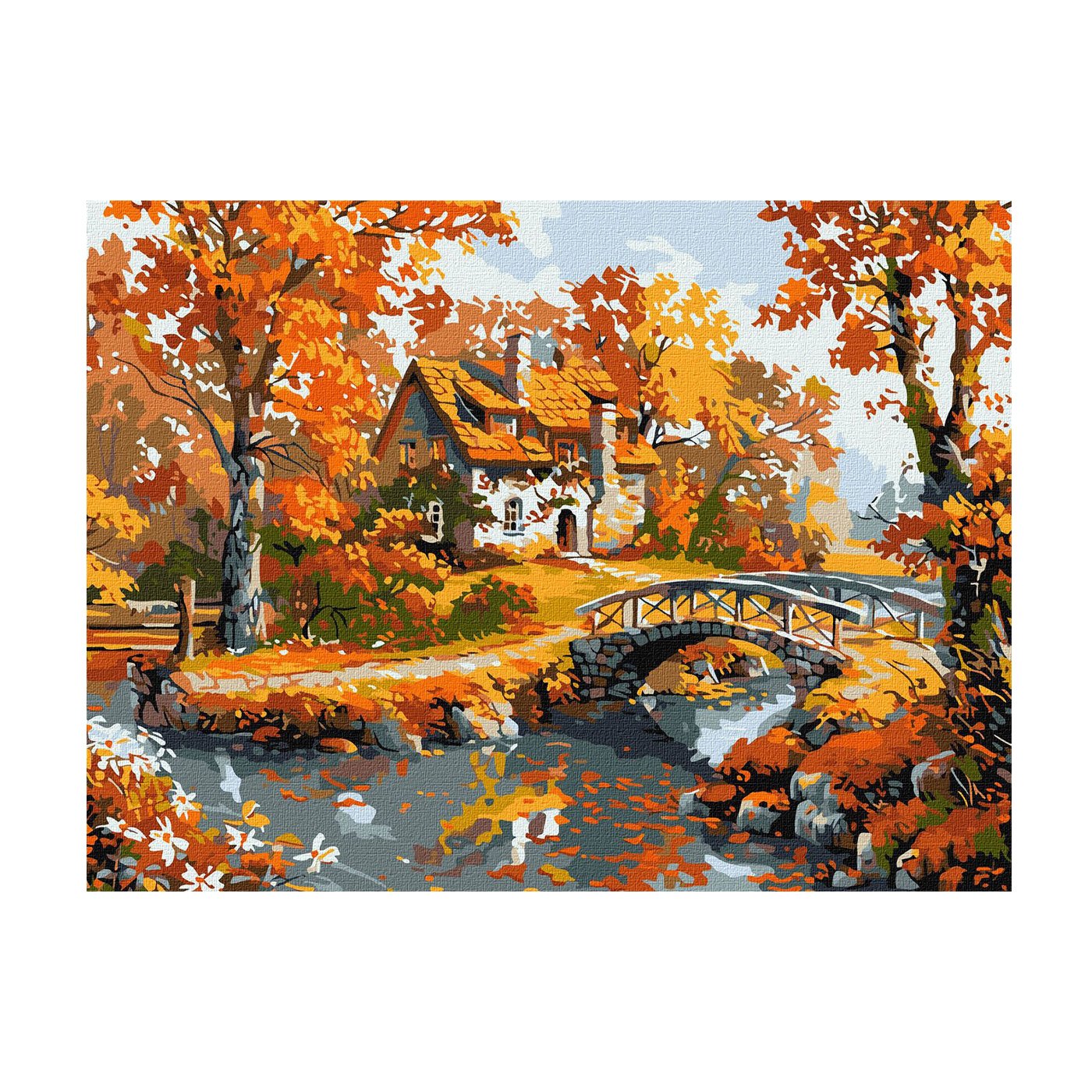 

Картина за номерами Ideyka Ранковий затишок, 30*40 см (KHO6356)