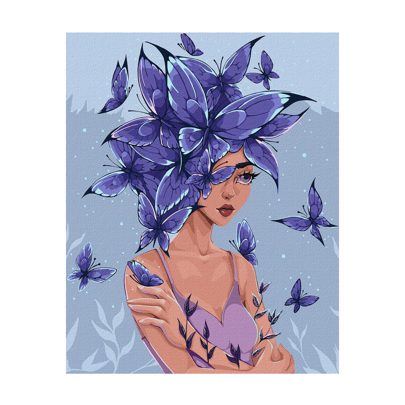 

Картина за номерами Ideyka Думки-метелики, 40*50 см (KHO2585)