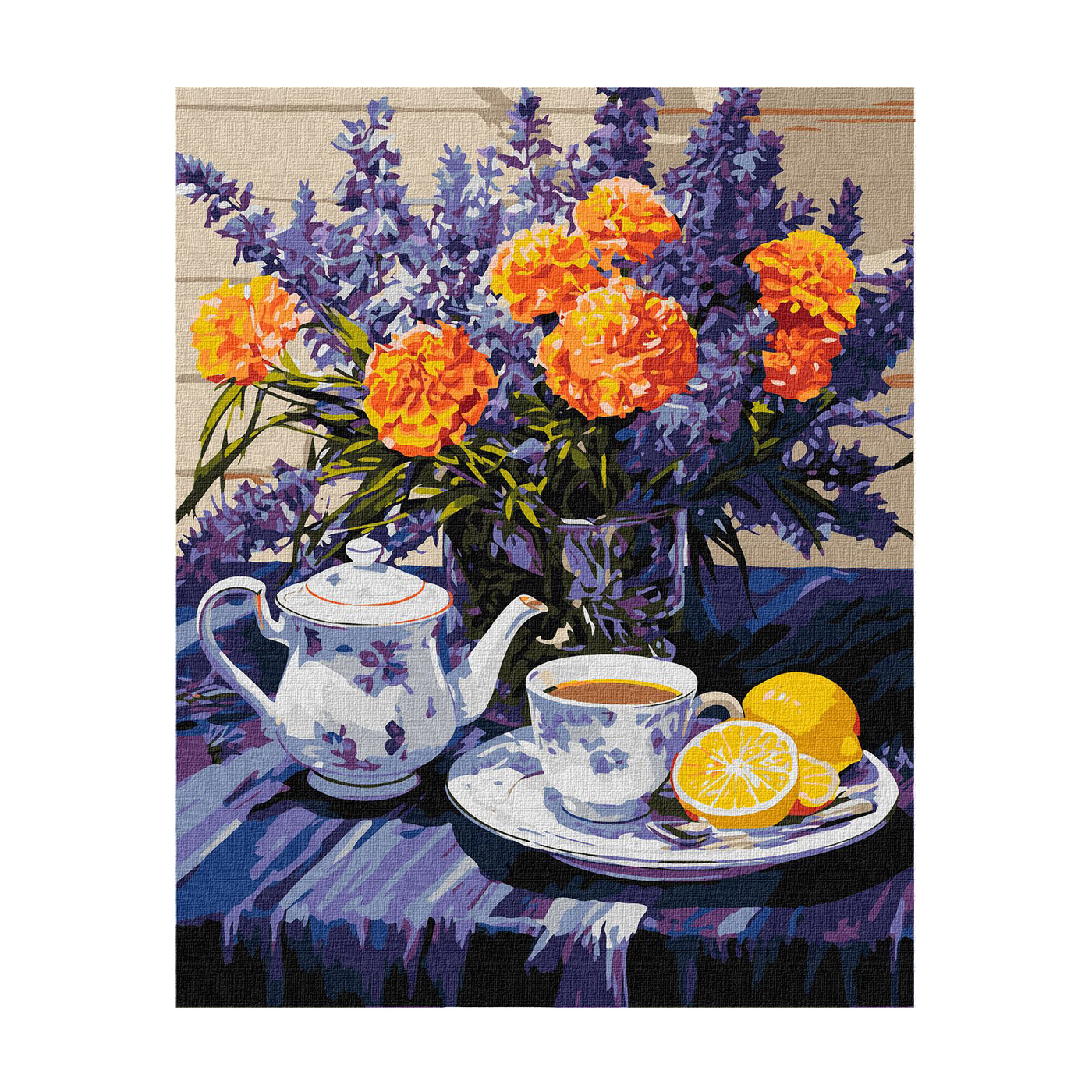 

Картина за номерами Ideyka Лавандова гармонія, 40*50 см (KHO3265)