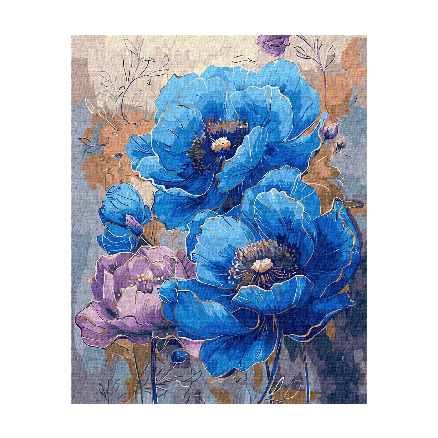 

Картина за номерами Ideyka Симфонія кольорів з фарбами металік, 40*50 см (KHO3275)