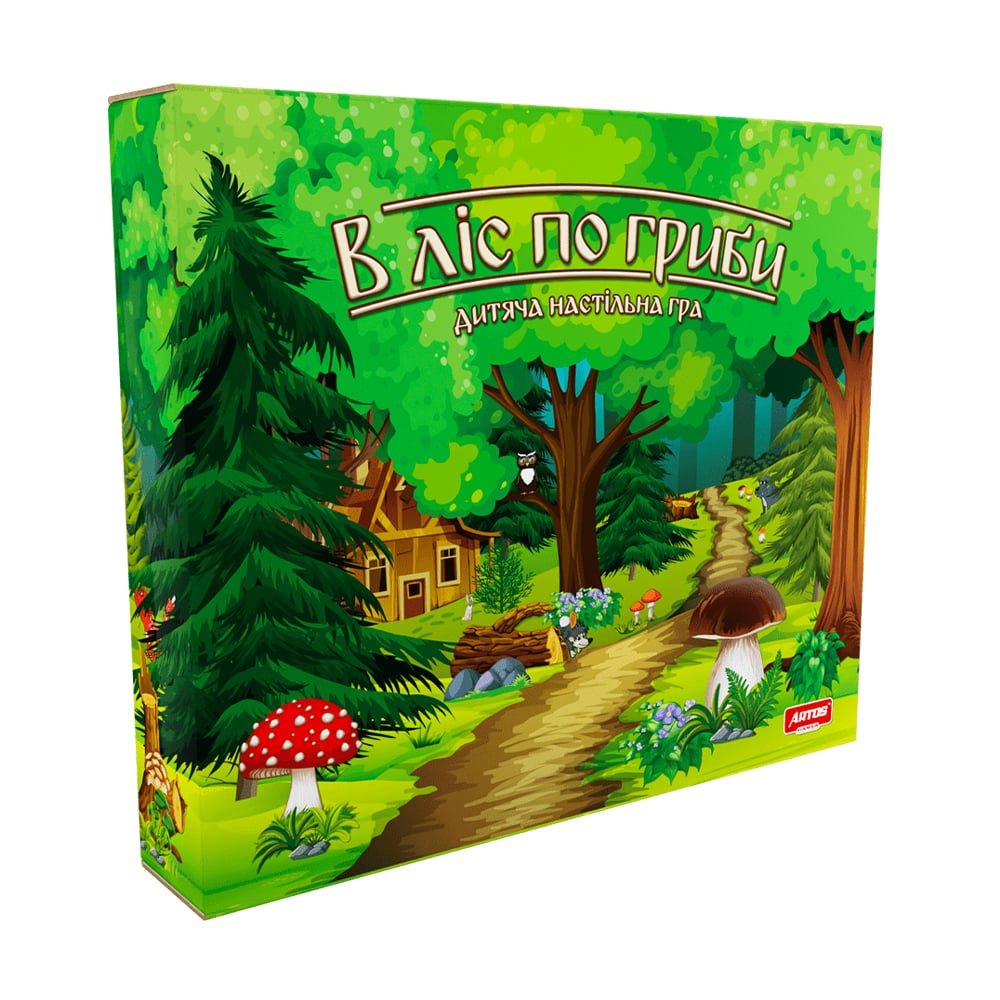 

Дитяча настільна гра Artos Games В ліс по гриби, від 4 років