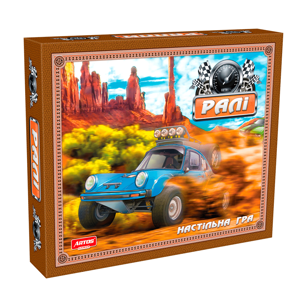 

Дитяча настільна гра Artos Games Ралі, від 7 років, (AM-01-02)