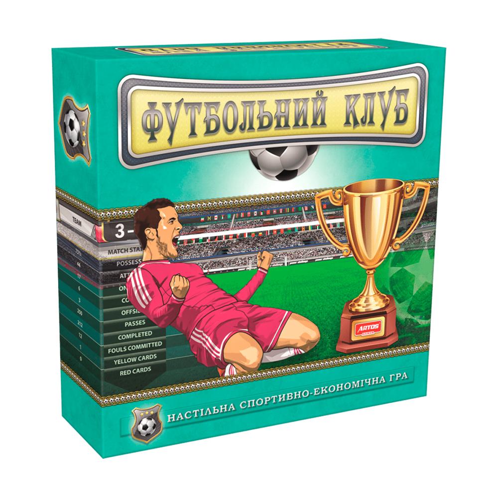 

Дитяча настільна гра Artos Games Футбольний клуб, від 8 років