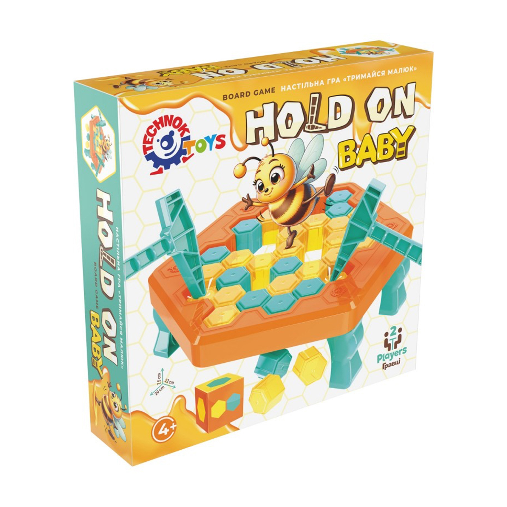 

Уцінка! Дитяча настільна гра-балансир TechnoK Тримайся малюк, від 4 років (9741)