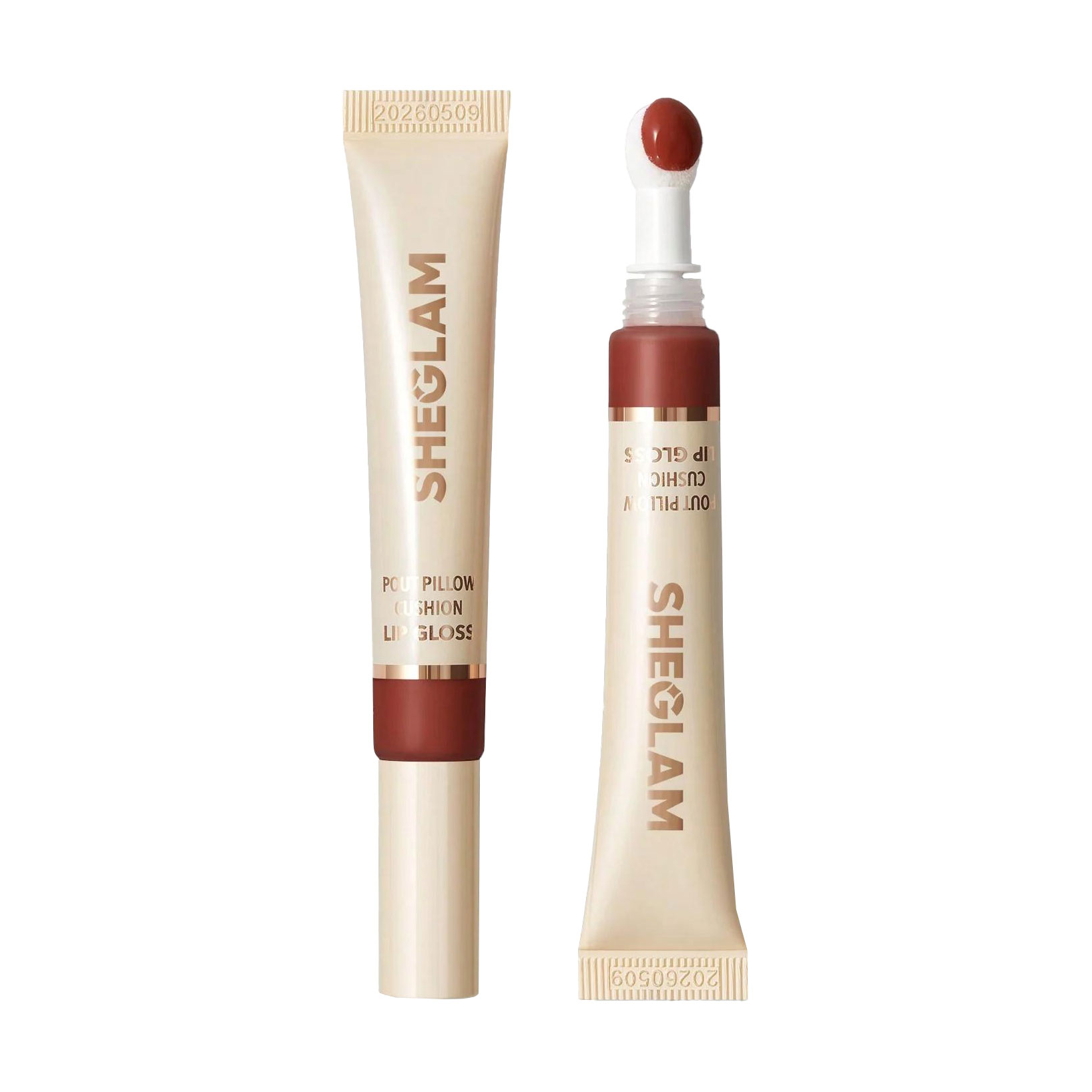 Дзеркальний блиск для губ Sheglam Pout Pillow Cushion Lip Gloss з аплікатором, Cat Nap, 10 г