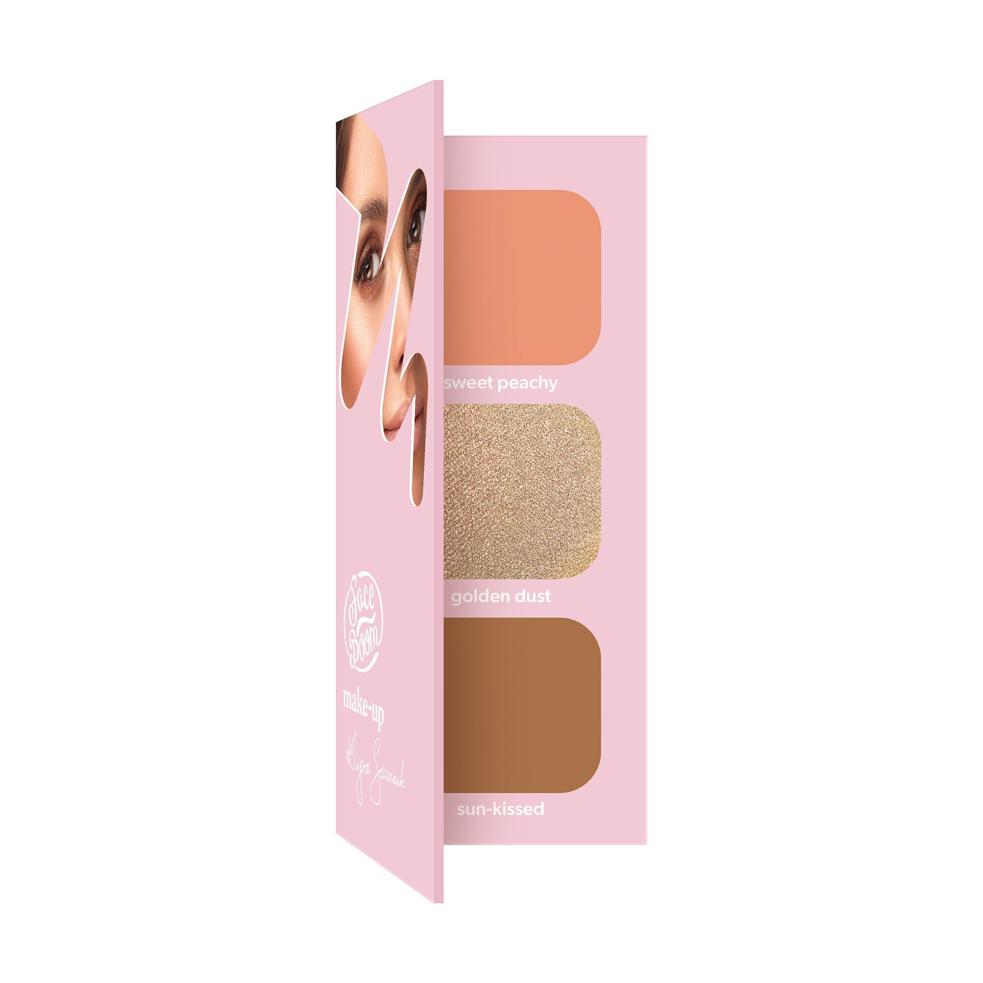 

Палетка для контурування обличчя Face Boom Make-Up, Brunette, 21 г
