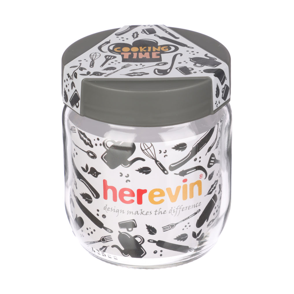 

Банка Herevin Cooking Time з кришкою, 425 мл (142357-003)