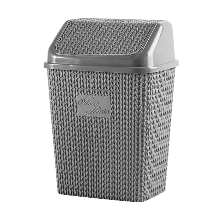 

Контейнер для сміття Violet House 0026 Віолетта Anthracite, 34.5*19*24.5 см, 10 л (0026 Виолетта ANTRASIT с/к 10 л)