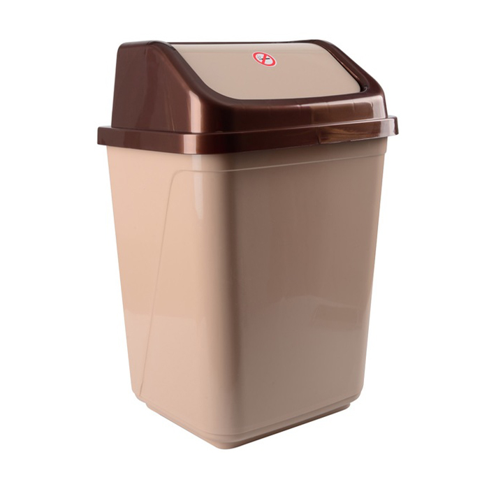 

Контейнер для сміття Violet House 0099 Brown-Cappuchino, 35*22.5*30 см, 20 л (0099 BROWN-CAPPUCHINO с/кр.20 л)