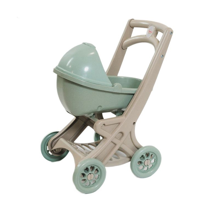 

Уцінка! Візочок для ляльки Doloni Eco Green з люлькою, від 3 років (0121/01eco)