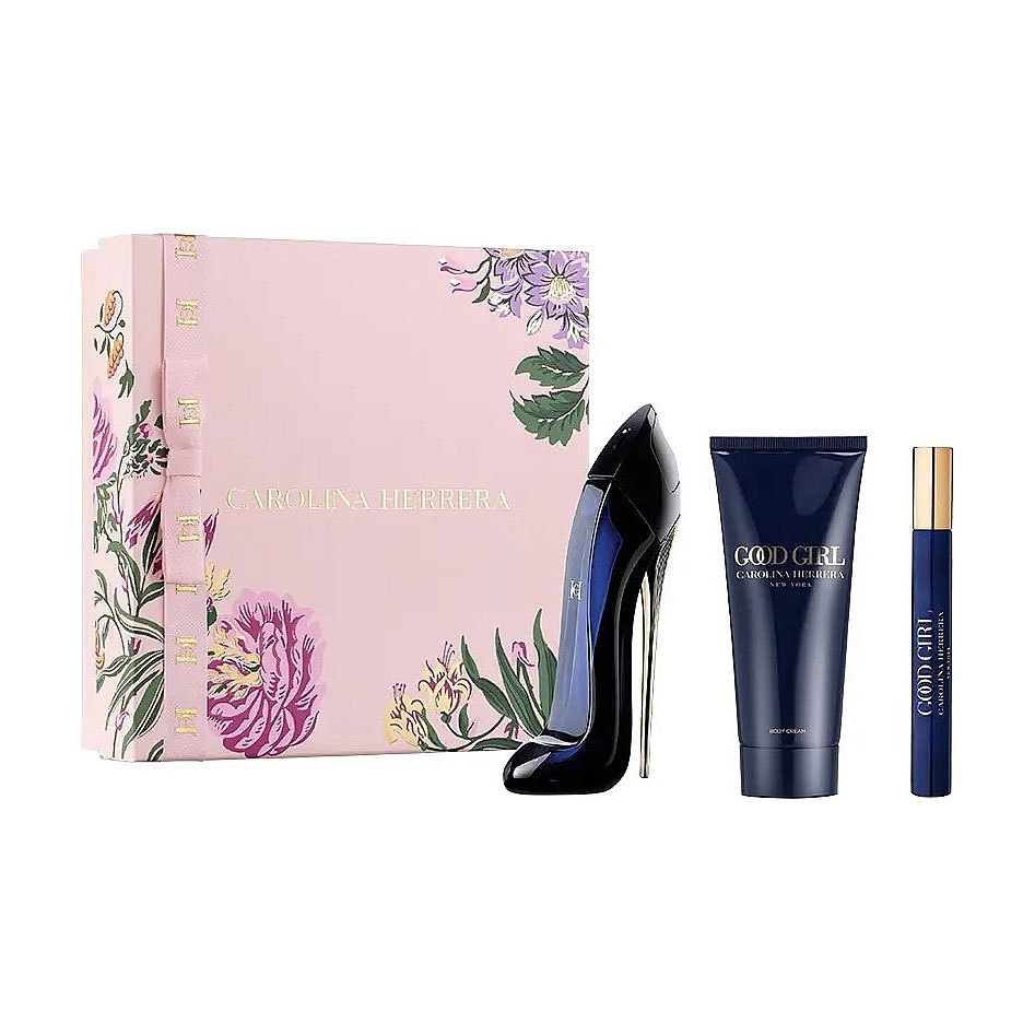 

Парфумований набір жіночий Carolina Herrera Good Girl (лосьйон, 100 мл + парфумована вода, 80 мл + парфумована вода, 10 мл)