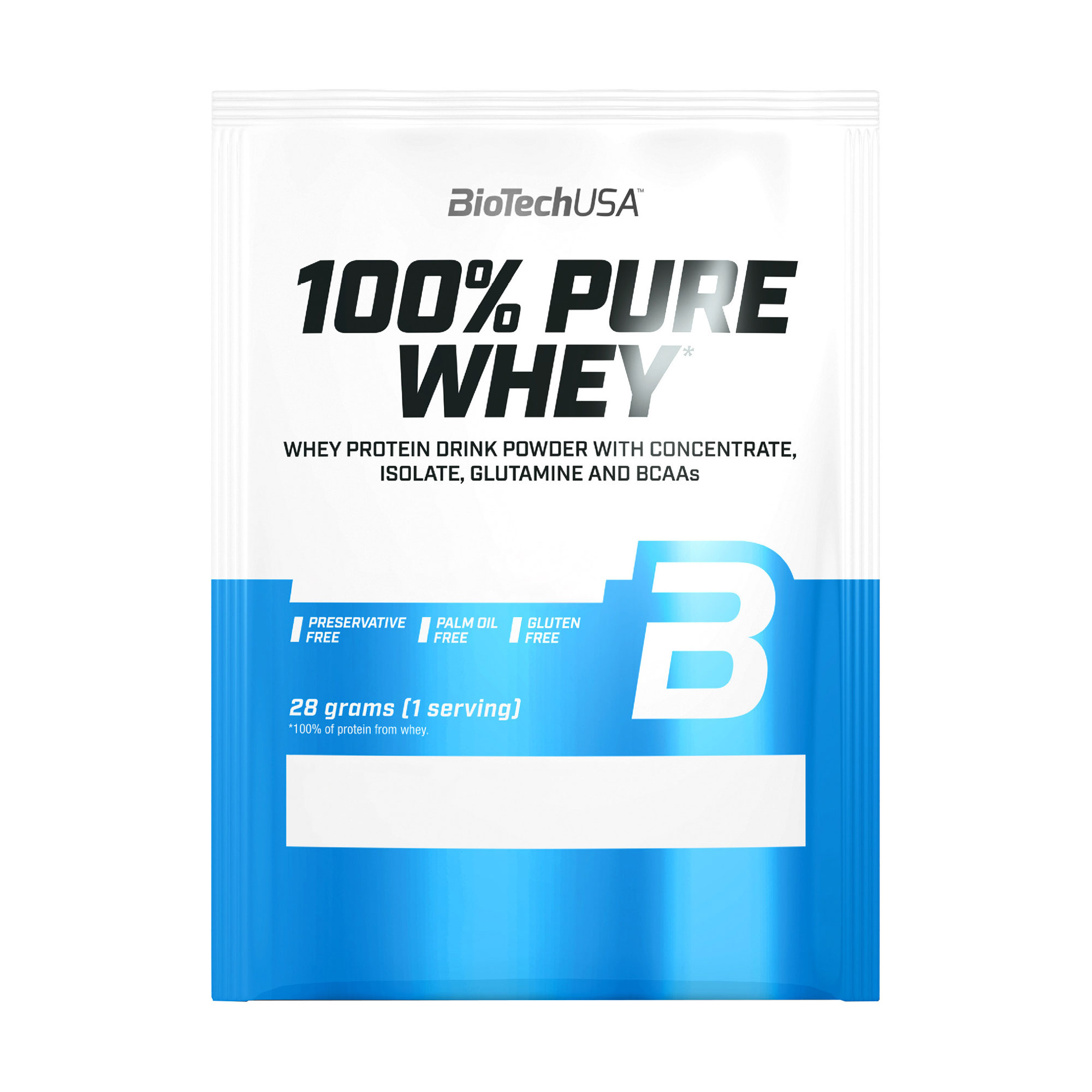 

Протеїн BioTechUSA 100% Pure Whey Шоколад, в порошку, 28 г