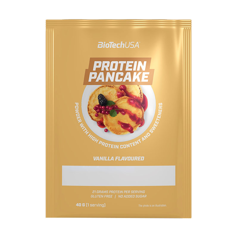 

Протеїнова суміш для приготування млинців BioTechUSA Protein Gusto Pancake Ваніль, 40 г