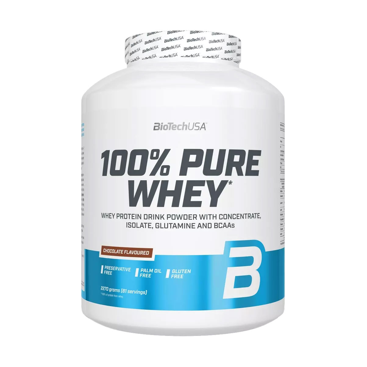 

Протеїн BioTechUSA 100% Pure Whey Шоколад, в порошку, 2.27 кг